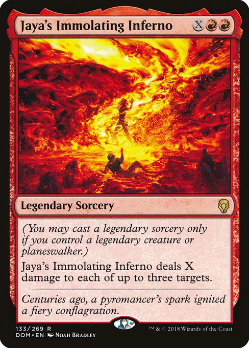 Jaya's Immolating Inferno (DOM)