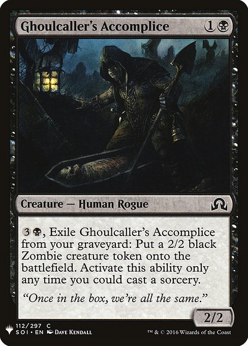 Ghoulcaller's Accomplice (Mystery Booster #668)