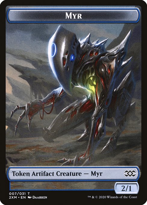 Myr (Double Masters Tokens #7)