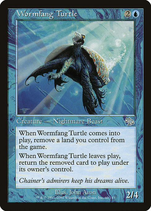 Tortue asticroc|Wormfang Turtle
