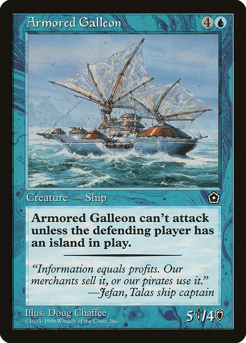 Armored Galleon card image