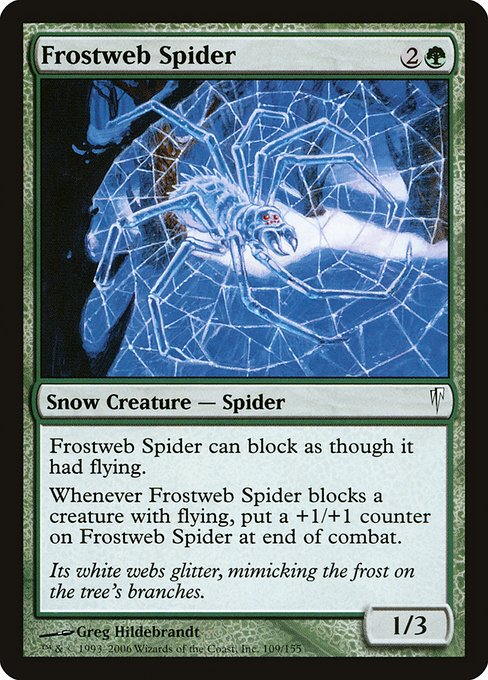 Frostweb Spider (Coldsnap #109)