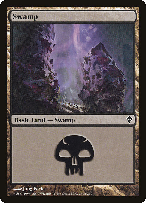 Swamp (Zendikar #239a)