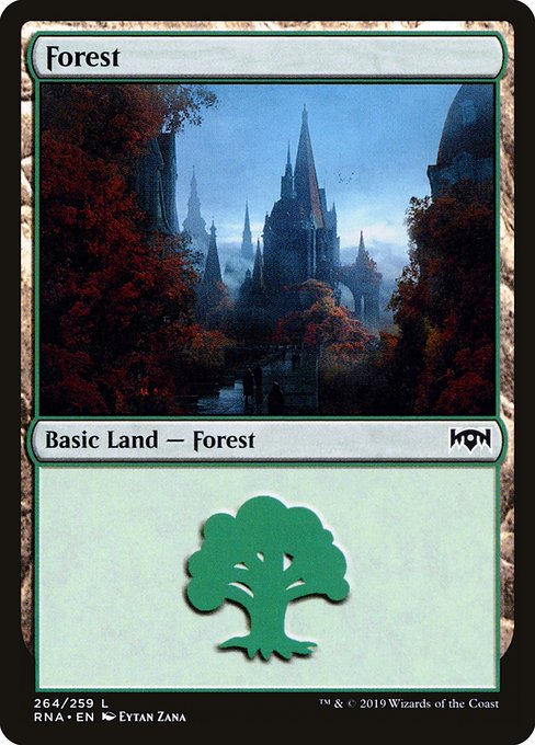 Forest (Ravnica Allegiance #264)