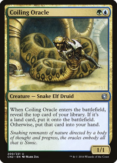 Coiling Oracle (Conspiracy: Take the Crown #200)