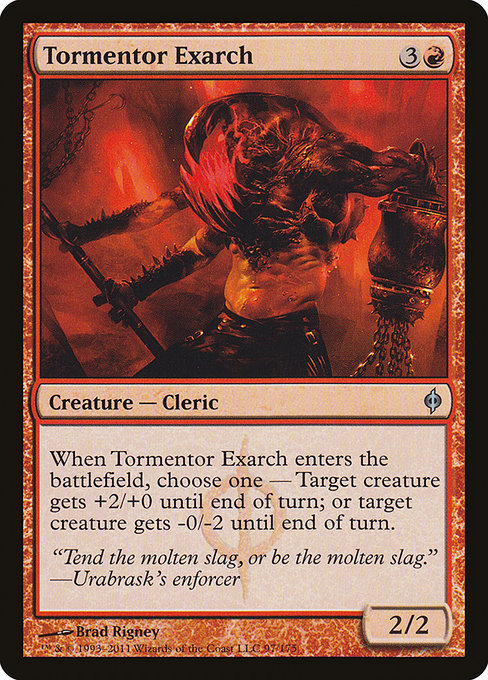 Tormentor Exarch (New Phyrexia #97)
