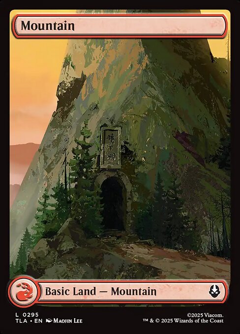 Mountain magic the gathering card art