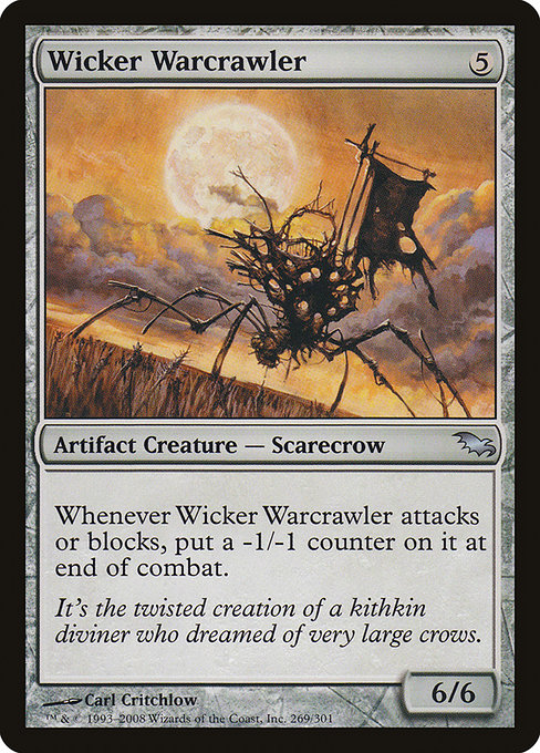 Wicker Warcrawler (Shadowmoor #269)