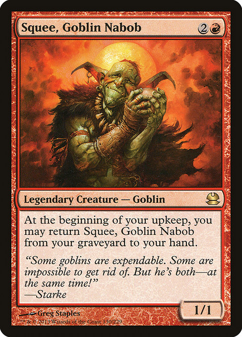 Squee, Goblin Nabob (Modern Masters #130)