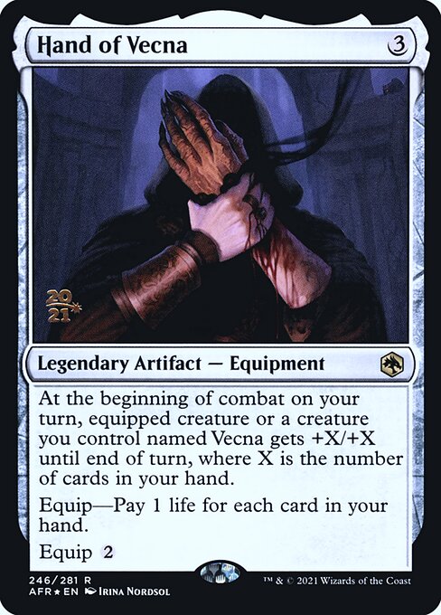 Hand of Vecna (Adventures in the Forgotten Realms Promos #246s)