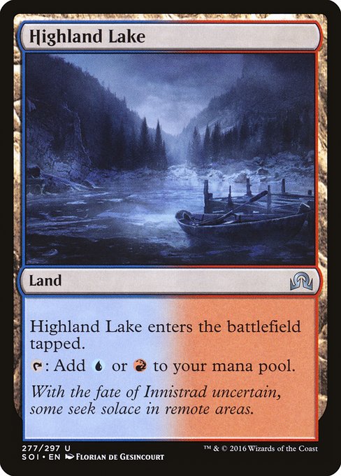 Highland Lake (Shadows over Innistrad #277)