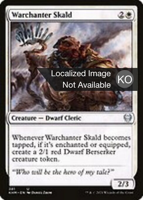 Warchanter Skald (Kaldheim #381)