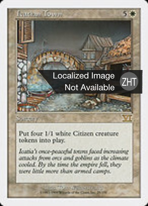 Icatian Town (Classic Sixth Edition #25)