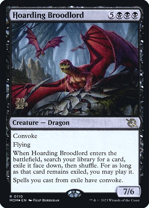 Hoarding Broodlord (March of the Machine Promos #110s)
