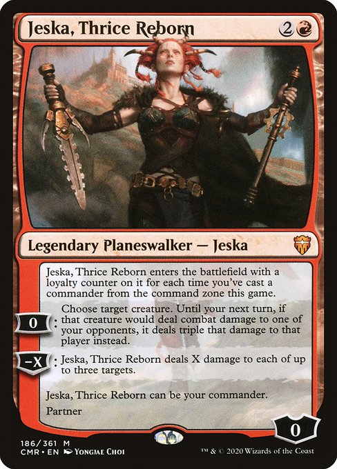 Jeska, Thrice Reborn (cmr) 186 Jeska, Thrice Reborn (cmr) 186