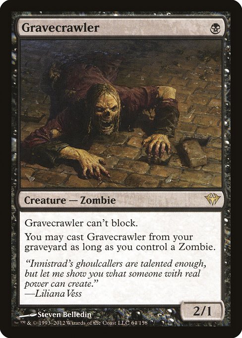 Gravecrawler (Dark Ascension #64)