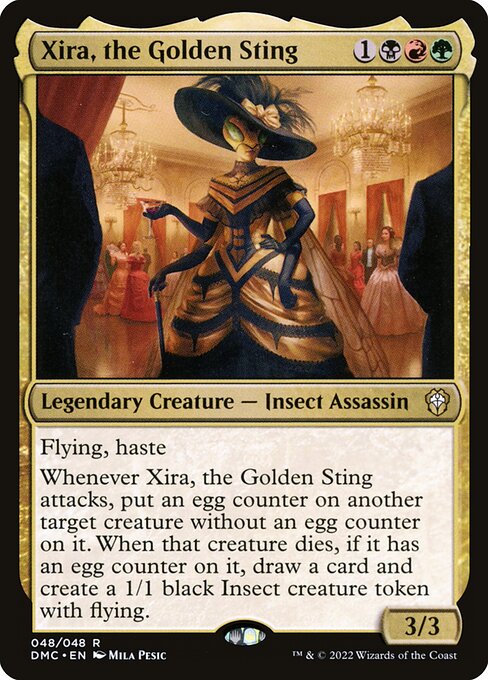 Xira, the Golden Sting (Dominaria United Commander #48)