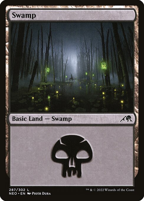 Swamp (Kamigawa: Neon Dynasty #287)
