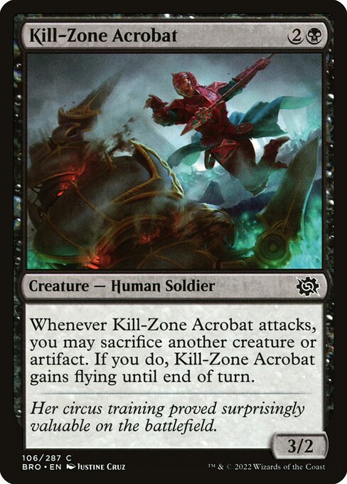 Kill-Zone Acrobat card image