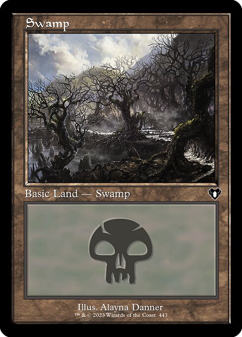 Swamp (Commander Masters #443)