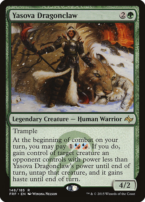 Yasova Dragonclaw (frf) 148 Yasova Dragonclaw (frf) 148