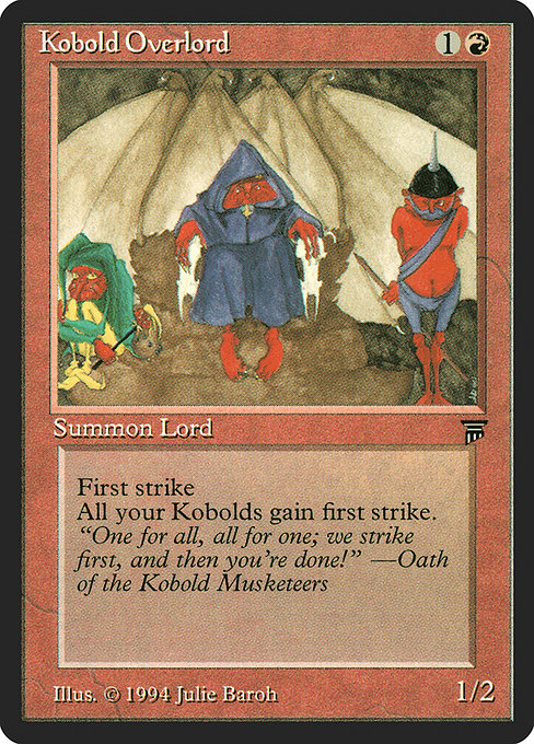 Kobold Overlord (Legends #155)