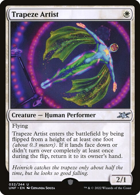 Trapeze Artist (Unfinity #32)