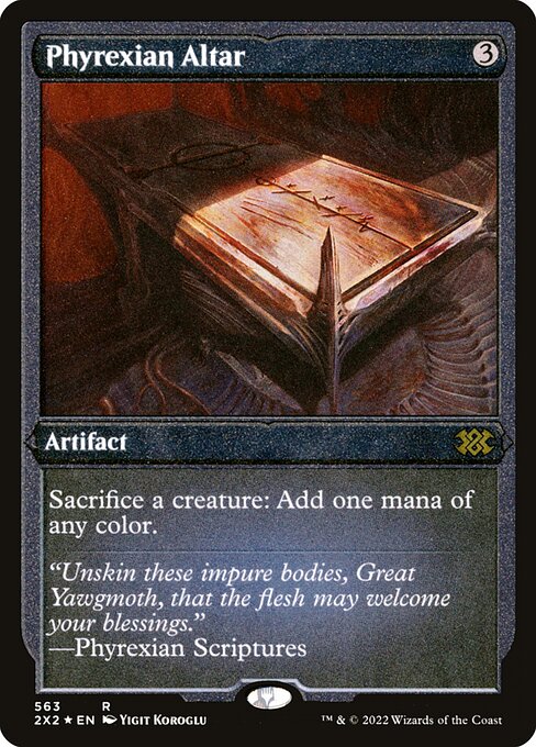 Phyrexian Altar (Double Masters 2022 #563)