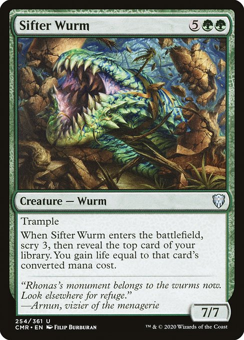 Sifter Wurm (Commander Legends #254)