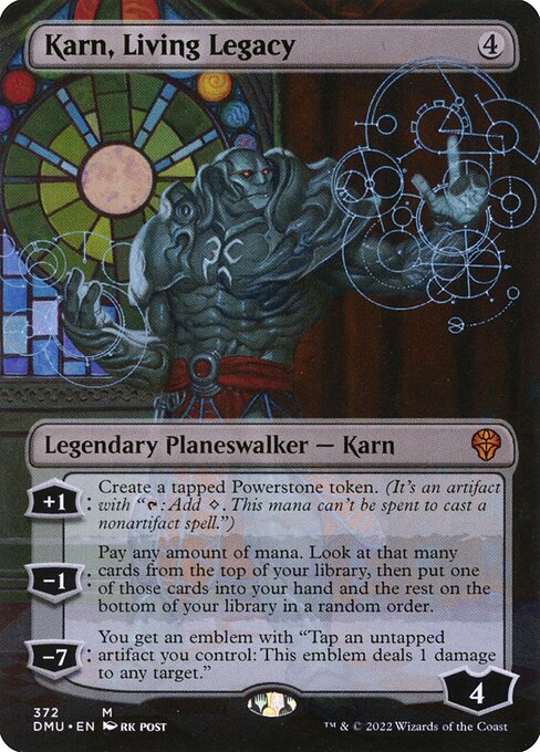 Karn, Living Legacy (Borderless)