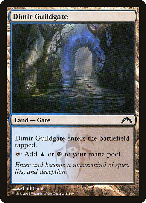 Dimir Guildgate (Gatecrash #241)