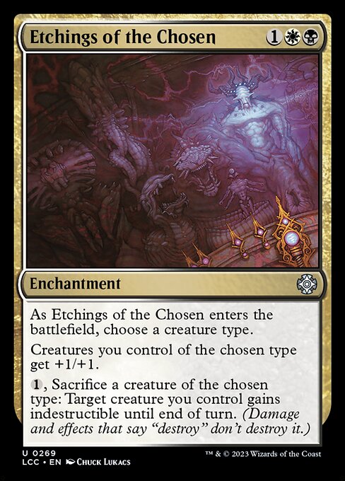 Etchings of the Chosen (The Lost Caverns of Ixalan Commander #269)