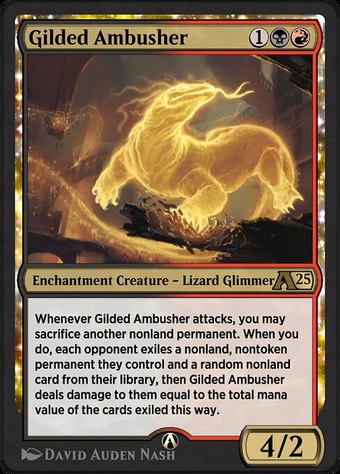 Gilded Ambusher (Alchemy: Duskmourn #22)