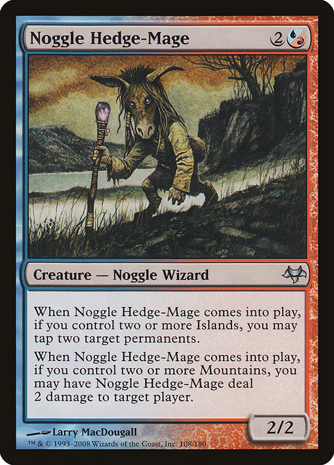 Noggle Hedge-Mage (Eventide #108)