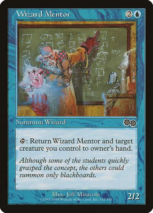 Wizard Mentor (Urza's Saga #112)