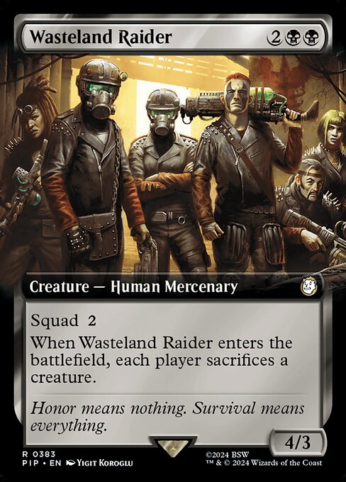 Wasteland Raider (pip) 383