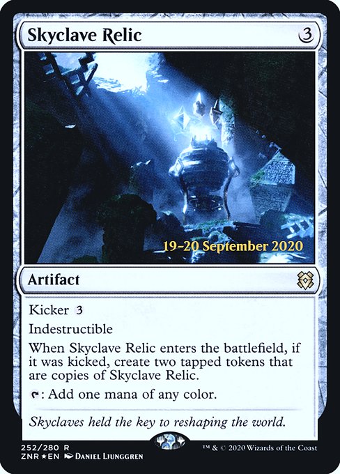 Skyclave Relic (Zendikar Rising Promos #252s)