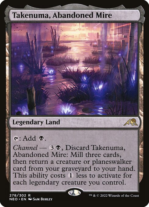 Takenuma, Abandoned Mire (Kamigawa: Neon Dynasty #278)