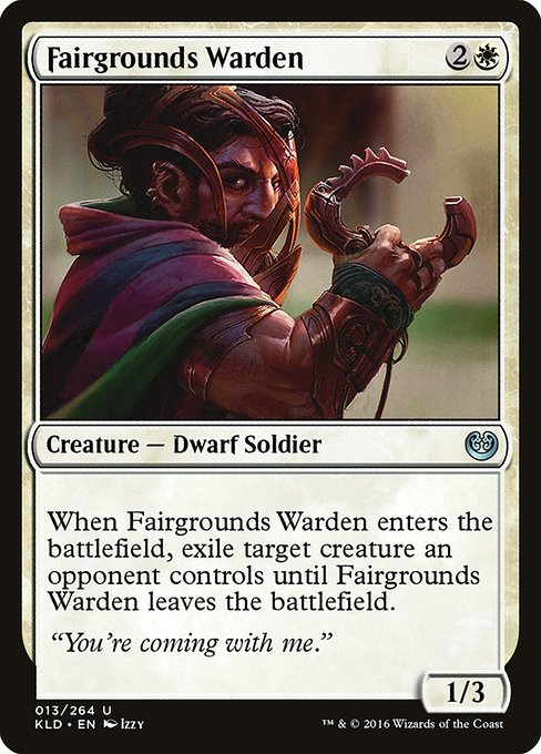 Fairgrounds Warden (Kaladesh #13)