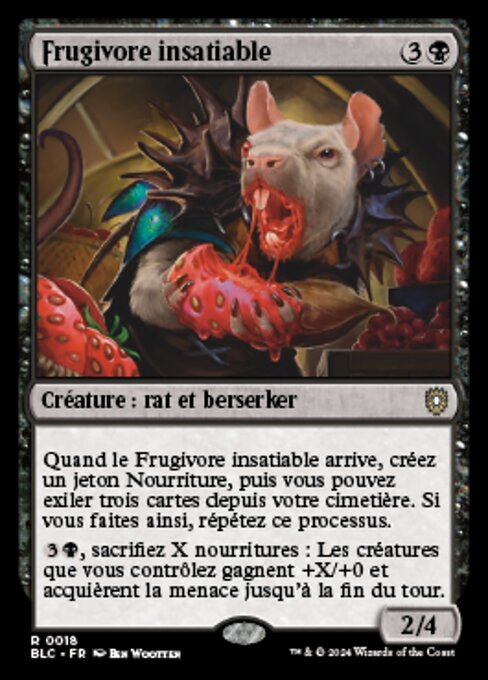 Insatiable Frugivore (Bloomburrow Commander #18)