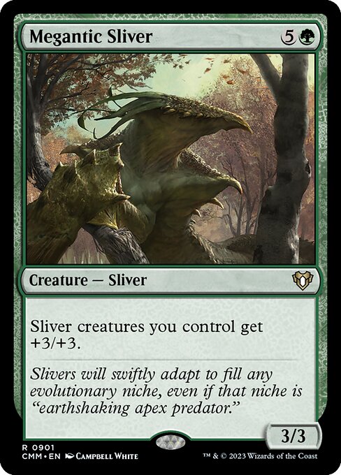 Megantic Sliver (Commander Masters #901)