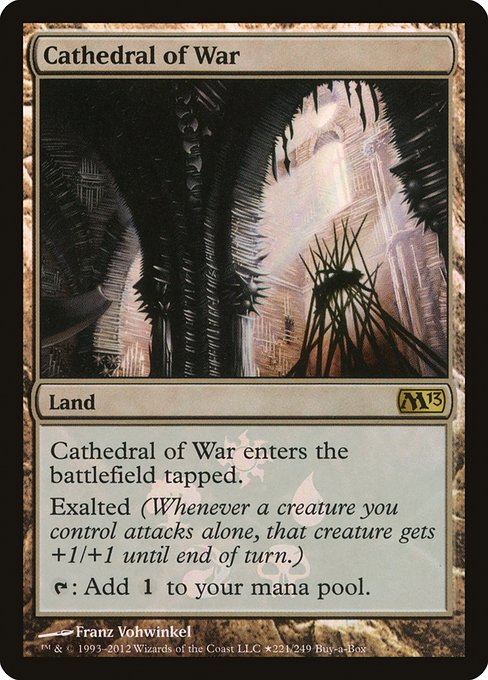 Cathedral of War (Magic 2013 Promos #221★)