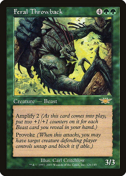 Feral Throwback card image