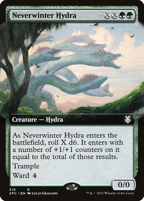 Neverwinter Hydra (Extended Art)
