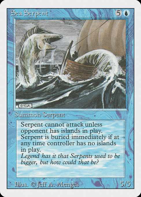 Sea Serpent (Revised Edition #78)