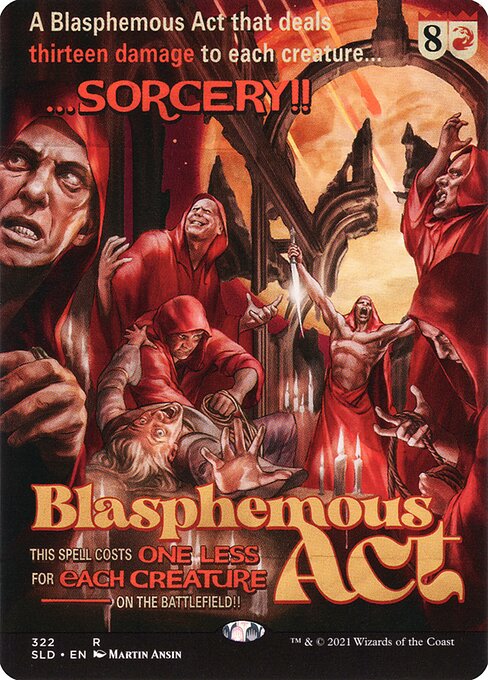 Acte blasphématoire|Blasphemous Act