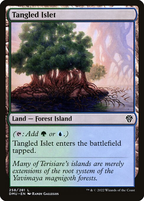 Tangled Islet (Dominaria United #258)