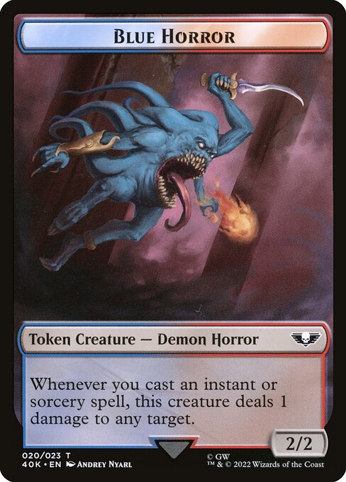 Blue Horror card image