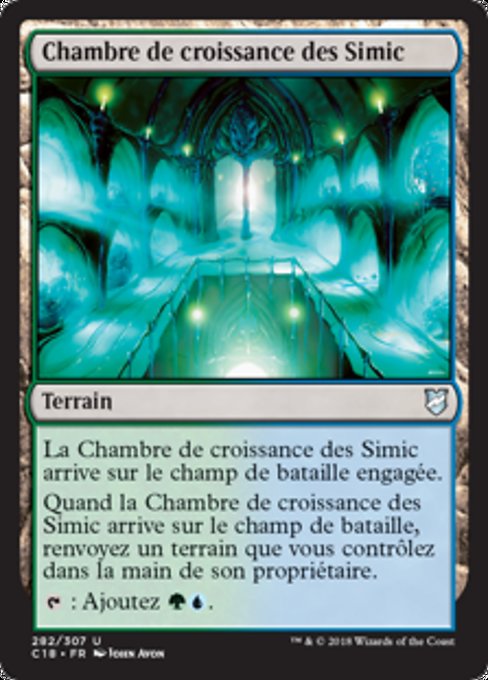Simic Growth Chamber (Commander 2018 #282)