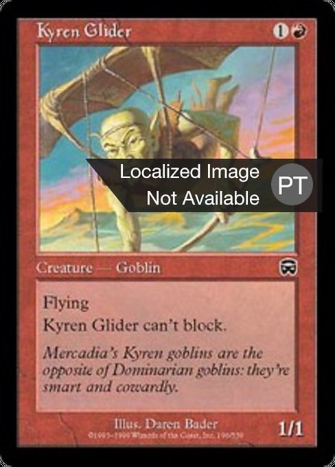Kyren Glider (Mercadian Masques #196)